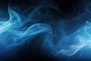 Fototapeta premium Abstract Color Smoke on Vintage Black Backdrop