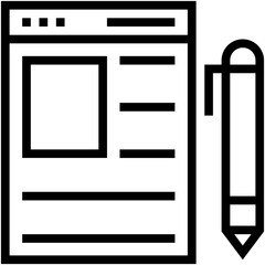 Writing Vector Icon