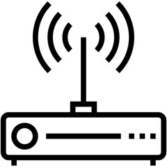 Wifi Router Vector Icon