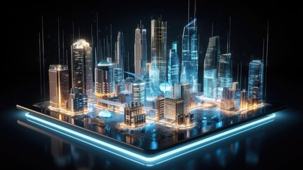 Smart City Hologram