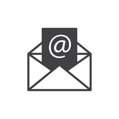 email icon. sign for mobile concept and web design. outline vector icon. symbol, logo illustration. vector graphics.