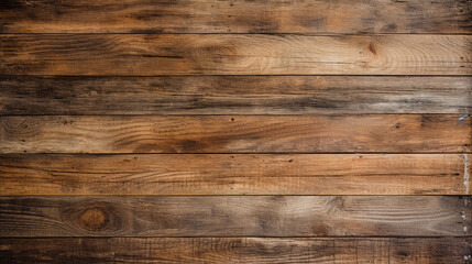 Fototapeta na wymiar Reclaimed barn wood texture rustic and vintage dark brown wood