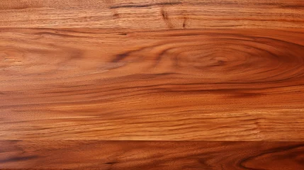 Tuinposter Smooth and light grain of orange tint maple wood texture © tinyt.studio