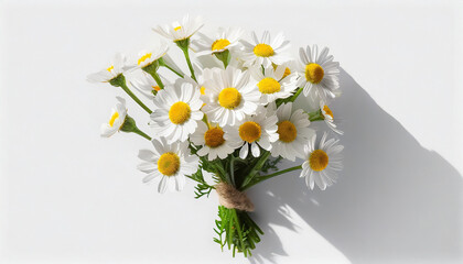 Bukiet kwiatów rumianku  - obrazy, fototapety, plakaty