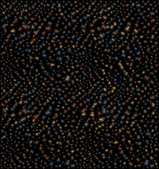 Seamless pattern with spiders. Halloween background.