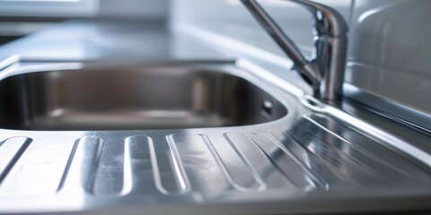 stainless steel sink Generative AI
