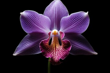 orchid flower black