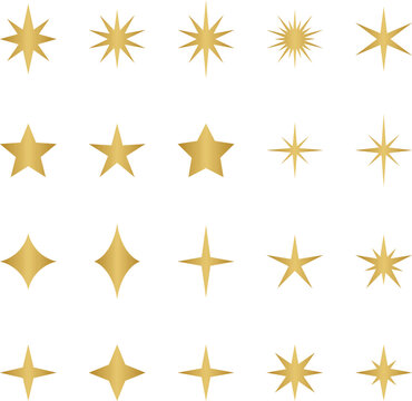 Gold Stars Stickers Stock Photos and Pictures - 48,121 Images