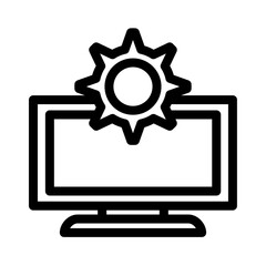 Monitor icon PNG