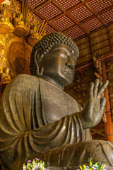 奈良公園東大寺　奈良の大仏　
