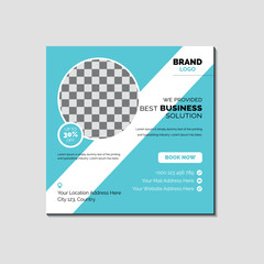 Corporate Social Media Post Design Templates
