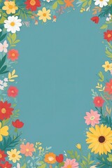 Obraz premium Greeting Card Background Plain Template Design To Celebration 