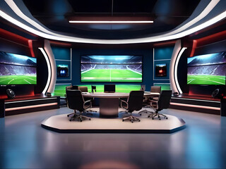 Football Broadcast Studio
