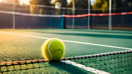 Tennis, tennis ball, tennis court, orange, clay, ball on the court, HD wallpaper, HD background, sports, 