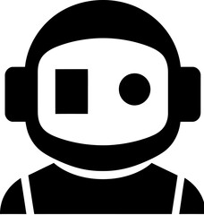 Robot avatar icon