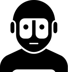 Robot avatar icon