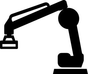 Robotic arm icon