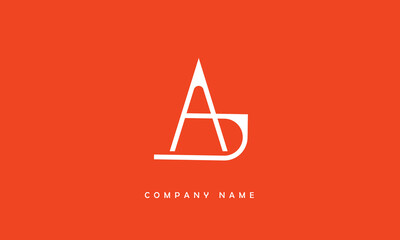 AU, UA, A, U Abstract Letters Logo Monogram