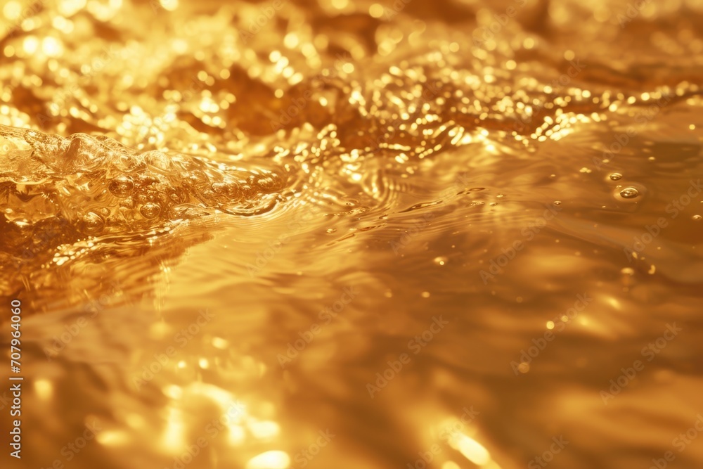 Poster a detailed view of a wave in a body of water. suitable for various uses