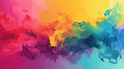 Abstract watercolor background. Colorful abstract background