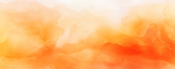 Obraz na płótnie Canvas Orange abstract watercolor background