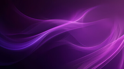 Naklejka premium Sophisticated and sleek purple background with light energy wave for business presentation use, purple background or wallpaper