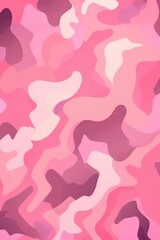 Pink camouflage pattern design poster background 