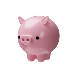 Financial concepts with this 3D cartoon illustration. Realistic renderings of various currency symbols, piggy banks. Savings, investment, and wealth with elements piggy banks, and financial symbols.