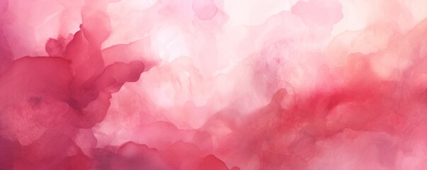 Ruby abstract watercolor background 