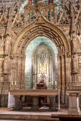  Holy Grail inside Chapel of the Holy Relic,  Valencia Cathedral.