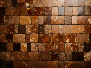 Brown Terrazzo tiles background