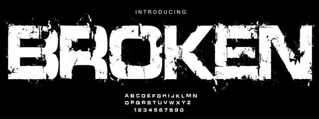 Obraz premium Alphabet font. Typography decorative elegant lettering for logo. vector illustration