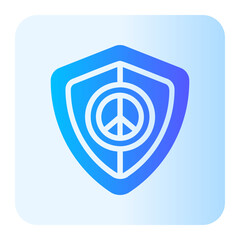 shield gradient icon