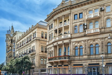 Obraz premium Street in Baku, Azerbaijan
