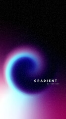 Gradient grainy texture abstract background.