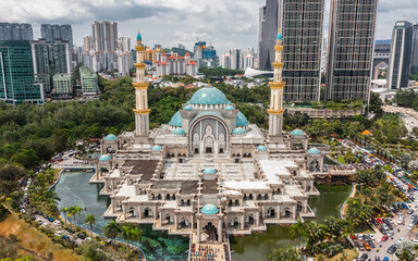 Masjid Wilayah Persekutuan Mosque in Kuala Lumpur