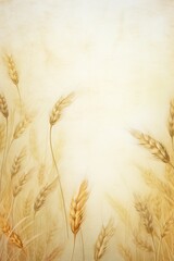 Wheat soft pastel background parchment with a thin barely noticeable floral ornament background