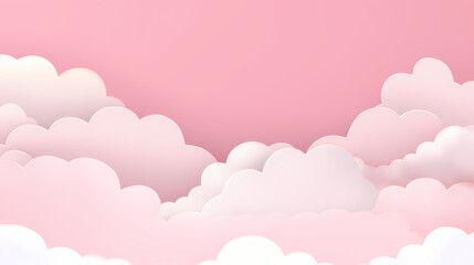 Paper Cloud in Pink