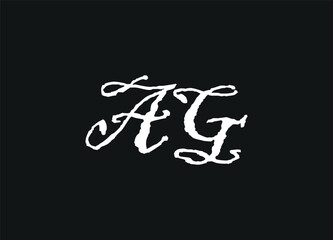 Fototapeta premium letter logo desigen and initial logo desigen