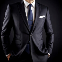 Businessman in suit