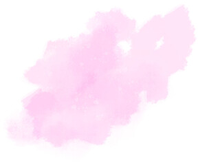 Pastel pink splash watercolor abstract background
