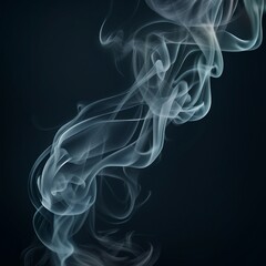 smoke plume wave illustration background