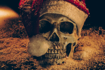 Santa skull