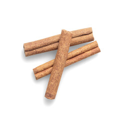 cinnamon stick, delicious spice for seasoning meals and desserts, with transparent background and shade