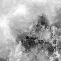 Grunge monochromatic background. Artistic mask black and white. Basis texture universal use