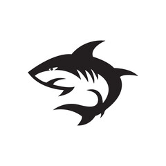 Shark logo icon,design vector illustration