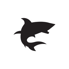 Shark logo icon,design vector illustration
