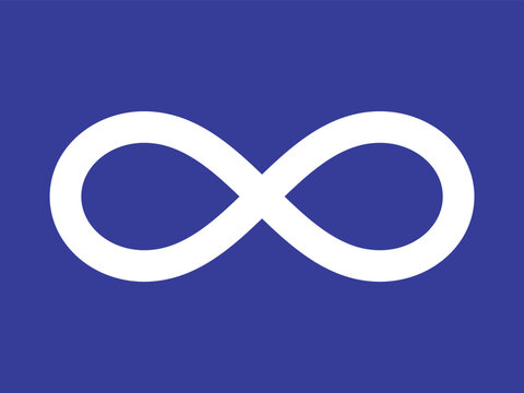 Metis Blue flag