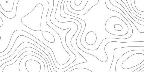 Topographic map background geographic line map .modern design with white background with topographic wavy pattern texture . vector illustration geographic contour map.
