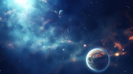 Obraz premium planet in space